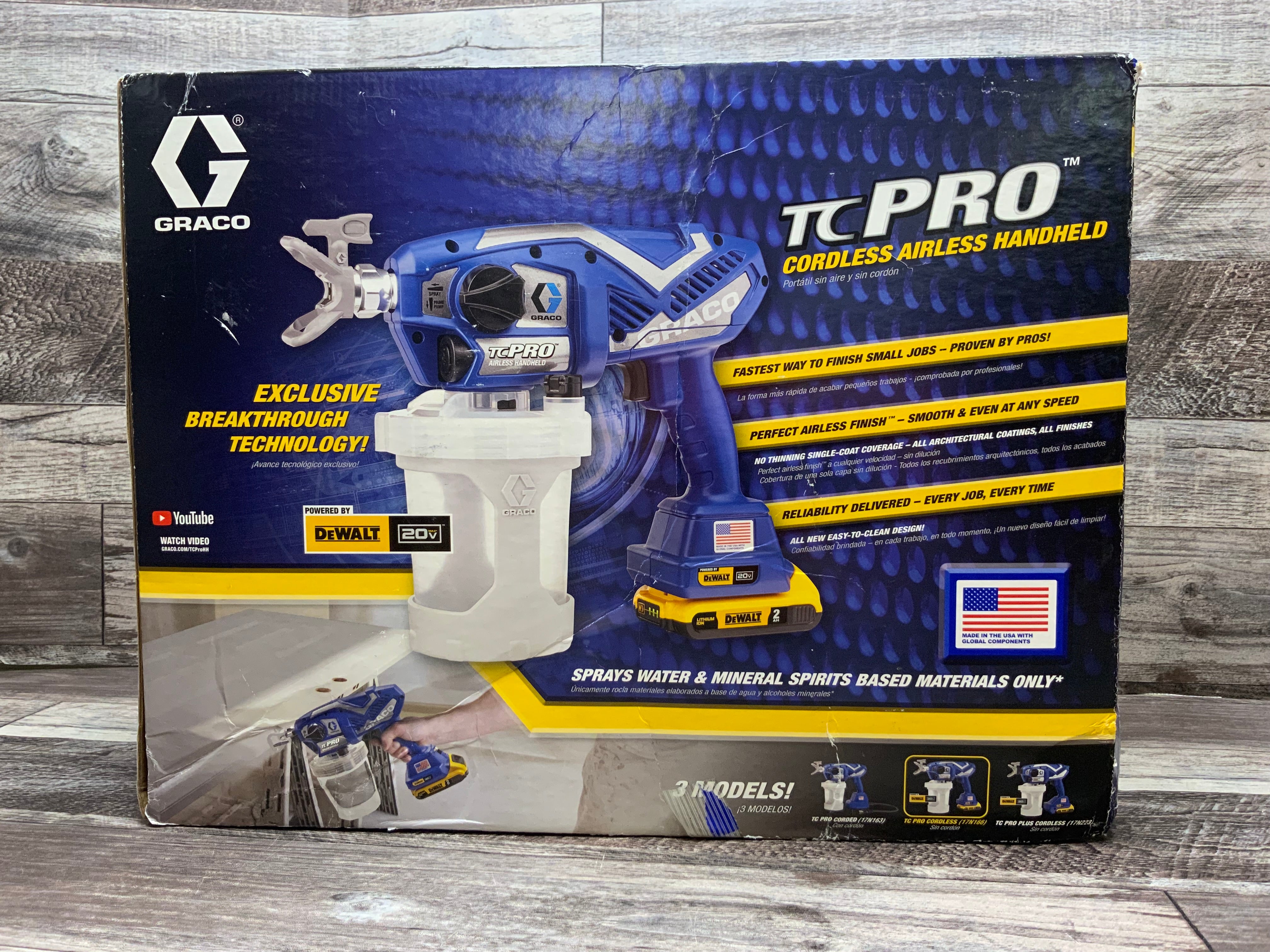 Graco TC Pro Cordless Airless Paint Sprayer (8103805812974)